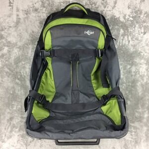 Eagle Creek Load Warrior LT 30‎ Rolling Suitcase Green Grey Travel Bag